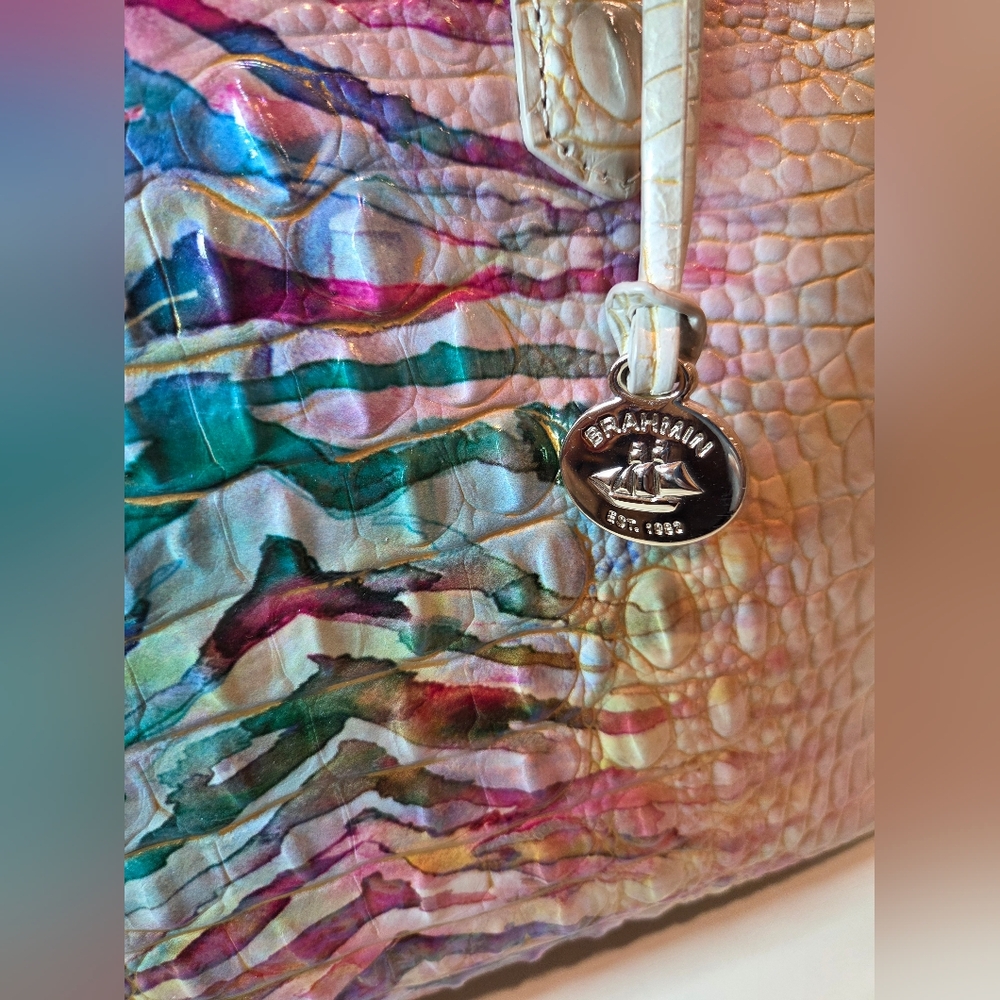Brahmin Duxbury Satchel Entice Ombré - Picture 7 of 8